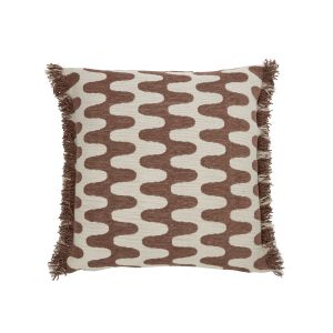 Academy Nash Abstract Cushion Chocolate 50x50x10cm