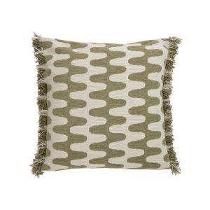 Academy Nash Abstract Cushion Green 50x50x10cm