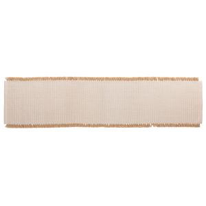 Amalfi Isla Fringe Table Runner Natural 140x35x1cm