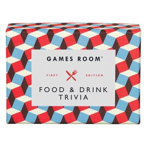 Games Room Food & Drink Quiz Multi-Coloured 13x9x5.5cm