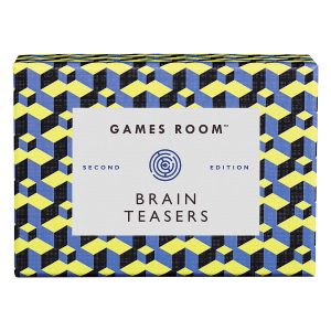 Games Room Brain Teasers Quiz Multi-Coloured 13x9x5.5cm
