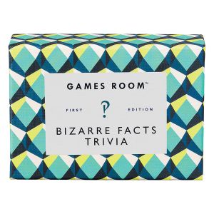Games Room Bizarre Facts Quiz Multi-Coloured 13x9x5.5cm