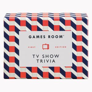 Games Room TV Show Quiz Multi-Coloured 13x9x5.5cm