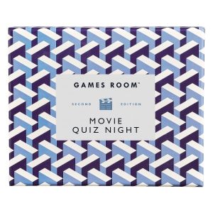 Games Room Movie Quiz Night Multi-Coloured 20.3x16.5x5.1cm