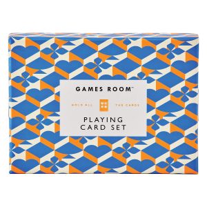 Games Room Playing Card Set Multi-Coloured 13.7x3.2x10cm