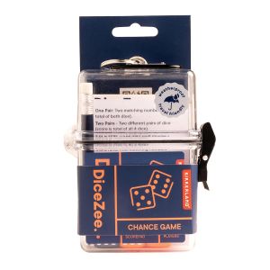 Kikkerland DiceZee Multi-Coloured 9.5x3.5x12cm