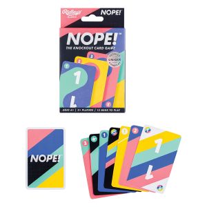 Ridleys Nope Card Game Multi-Coloured 9.1x1.9x15.2cm