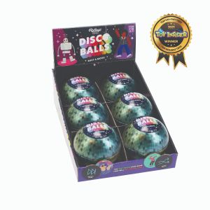 Ridleys Disco Ball Game (6Disp) Multi-Coloured 10.8x10.8x10.8cm