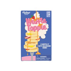 Ridleys Waffle Topple Game Multi-Coloured 11x5x18cm