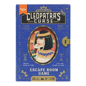 Ridleys Timescape: Cleopatra's Curse Escape Room Game Blue 14x3x20cm