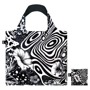 LOQI Gemma O'Brien One of a Kind Bag Monochrome 50x42cm