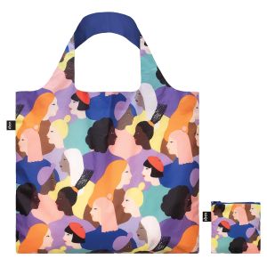 LOQI Glitter Power Sisters Bag Multi-Coloured 50x42cm