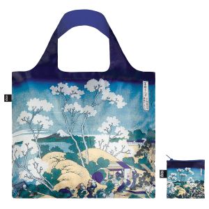 LOQI Katsushika Hokusai Fuji from Gotenyama Bag Blue 50x42cm