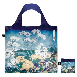 LOQI Hokusai Fuji from Gotenyama Bag Blue 50x42cm
