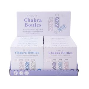IS GIFT Chakra Bottles (Set of 3/2Asst/12Disp) Multi-Coloured 2x2x7cm