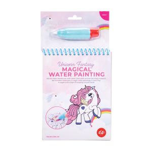isGift Magical Water Painting - Unicorn Fantasy Multi-Coloured 18x14x3cm