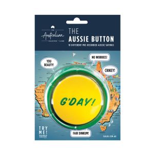 The Australian Collection Aussie Button Multi-Coloured 9x3x4cm