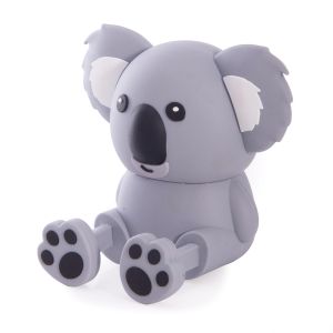 The Australian Collection Koala 2 in 1 Speaker & Phone Stand Grey 9.67x5.29x8.57cm