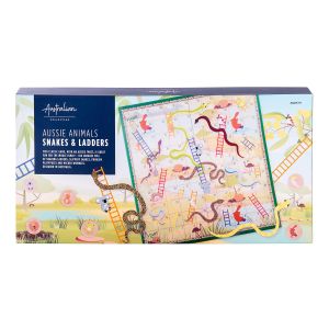 The Australian Collection Aussie Animals Snakes & Ladders Multi-Coloured 36x0.2x34.5cm