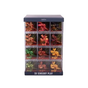 The Australian Collection 3D Sensory Boxing Kangaroo CDU 36pcs/6 Assorted 5x12x6cm
