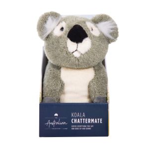 The Australian Collection ChatterMate Koala Grey 11x10x16cm