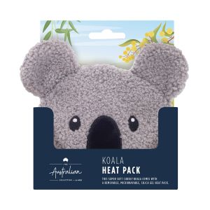 The Australian Collection Koala-Heat Pack Grey 16x16cm