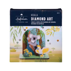 The Australian Collection Koala Diamond Art Multi-Coloured 17x8x17cm