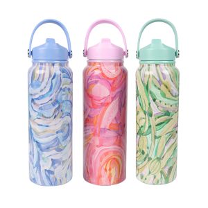 The Australian Collection Insulated Leakproof 1L Drink Bottle - Tara Axford 3 Assorted 9x9x25.5cm