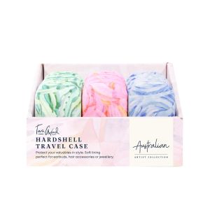 The Australian Collection Hard Travel Case - Tara Axford CDU 15pcs/3 Assorted 8.5x5x3.3cm