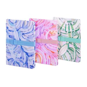 The Australian Collection Canvas Journal with Pen Strap - Tara Axford 3 Assorted 14.8x1.6x21cm