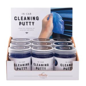 The Auto Collection In-Car Cleaning Putty (9 Disp) Multi-Coloured 6x6x8.5cm