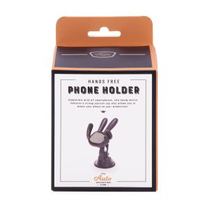THE AUTO COLLECTION by IS GIFT Hands Free Phone Holder Black 10x12x9cm