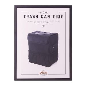 The Auto Collection 2 In 1 Car Bin/Cooler Bag Black 29x22x4cm