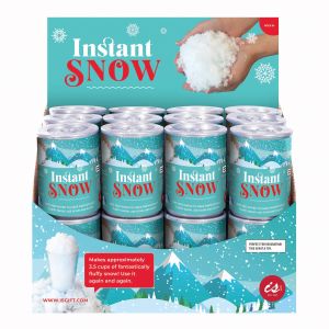 isGift Instant Snow CDU 24pcs White 7x4x4cm