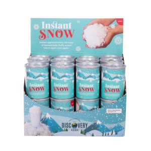 Discovery Zone Instant Snow CDU 24pcs White 4x4x7cm