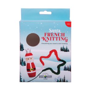 Discovery Zone Santa French Knitting Multi-Coloured 3.5x3.5x10.4cm
