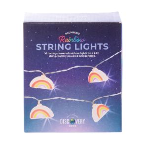 Discovery Zone Illuminate String Lights - Rainbow 210x3x3cm