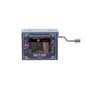 Discovery Zone Music Box - When You Wish Upon A Star Silver 4x8x2cm