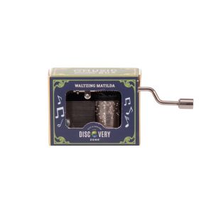 Discovery Zone Music Box - Waltzing Matilda Silver 4x8x2cm