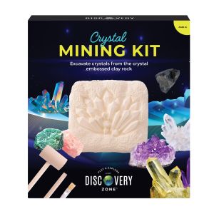 Discovery Zone Crystal Mining Kit Multi-Coloured 18x6x21cm