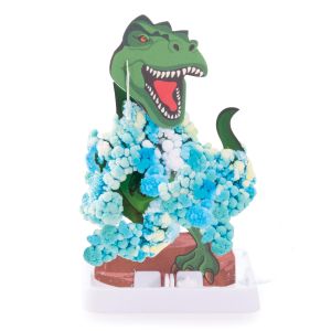 Discovery Zone Crystal Growing T-Rex Green 6.5x2x8.5cm