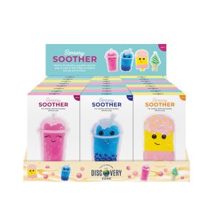 Discovery Zone 2 in 1 Sensory Soother CDU 24pcs/4 Assorted 13x2x16cm