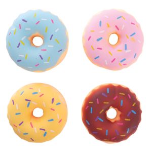 Discovery Zone Squishy Donut CDU 12pcs/4 Assorted 7x3.5x7cm