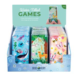 Discovery Zone Water Filled Games - Animals CDU 24pcs/3 Assorted