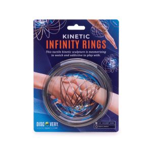 Discovery Zone Kinetic Infinity Rings Multi-Coloured 12cm Dia