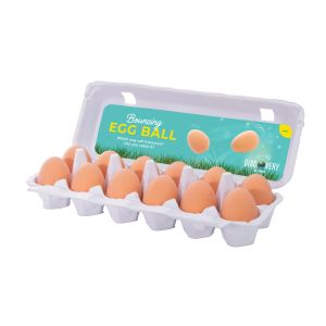 Discovery Zone Bouncing Egg CDU 12pcs Beige 6x4x4cm