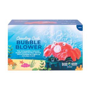 Discovery Zone Crawling Crab Bubble Blower Orange 25x19x12.5cm