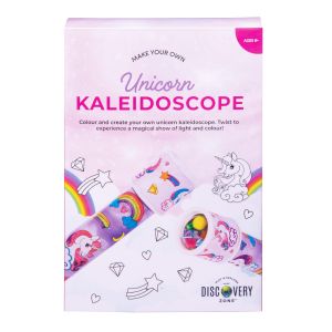 Discovery Zone Make Your Own Kaleidoscope - Unicorn Multi-Coloured 19.5x4x4cm