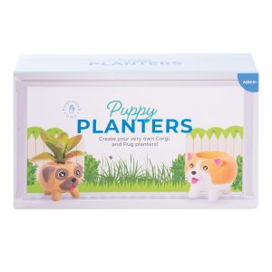 Discovery Zone Make Your Own Puppy Planters Multi-Coloured 24x24x7.5cm