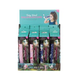 Discovery Zone Fairy Wand Kaleidoscope CDU 12pcs/2 Assorted 14.5x3.2x15.7cm